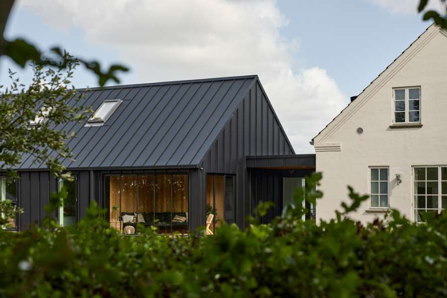 Steel roof and facade set the stage for Danish countryside charm, Bøelvej 13, 6880 Tarm, Denmark